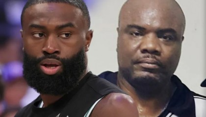 DB电竞官网平台-父亲捅人被抓！TMZ：杰伦-布朗与父亲的关系并不紧密